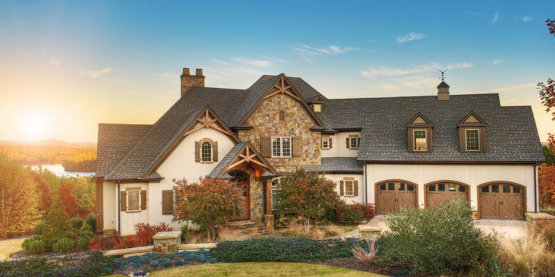 Lake Home With Mountain Views