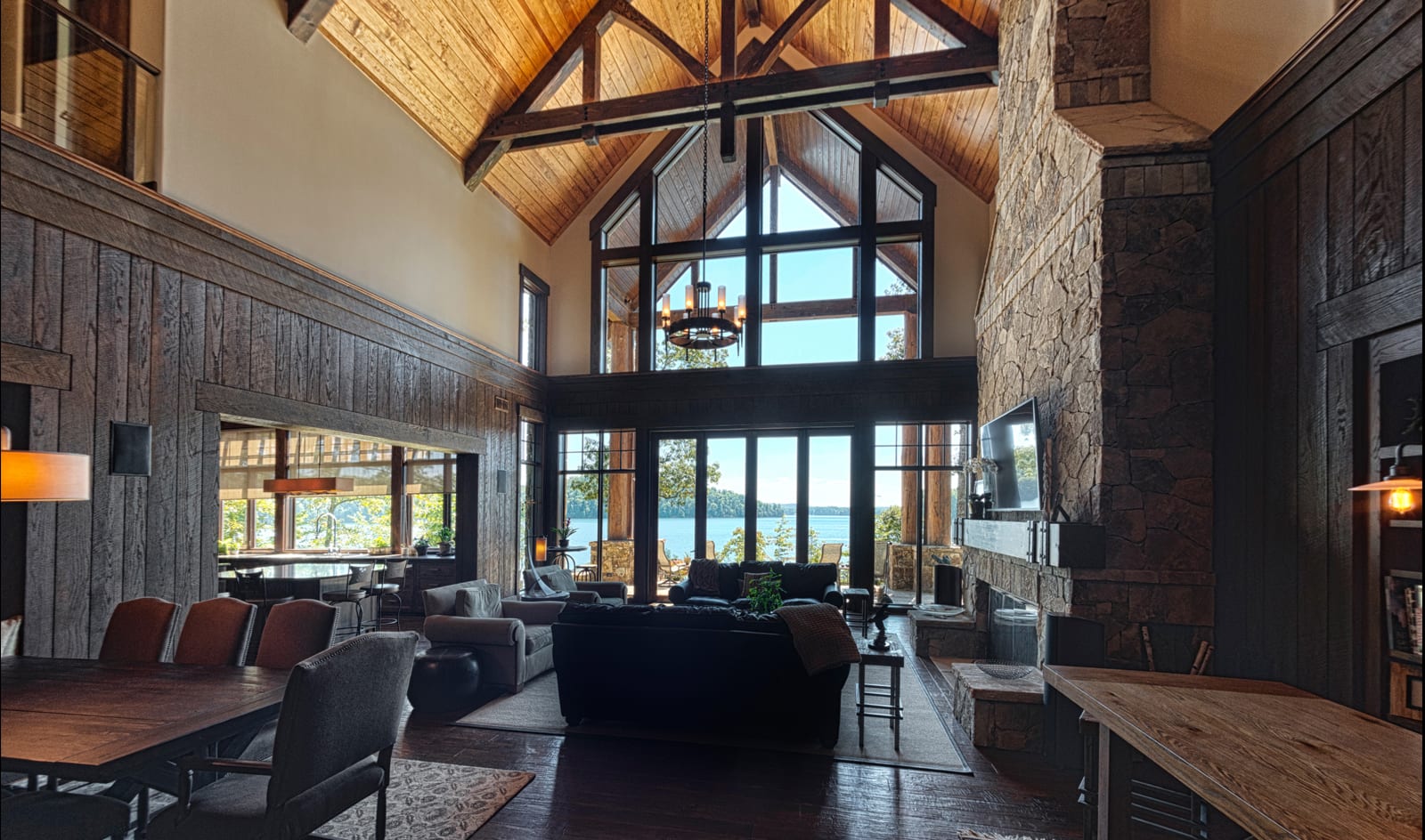 Lakeside lodge