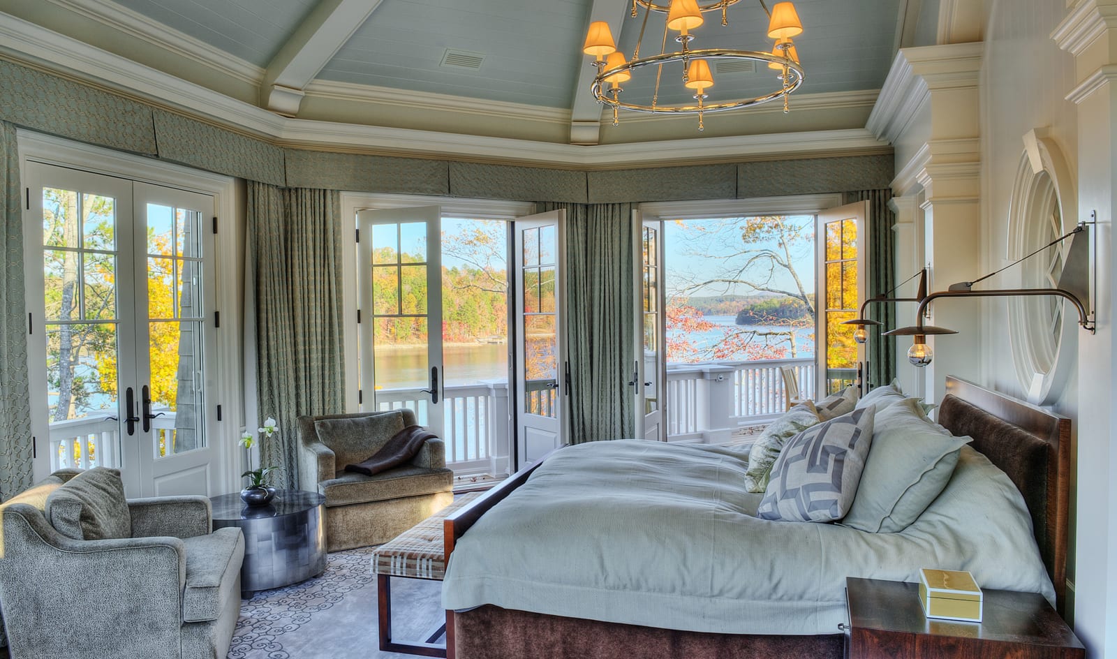 Nantucket Lake Keowee Master Bedroom