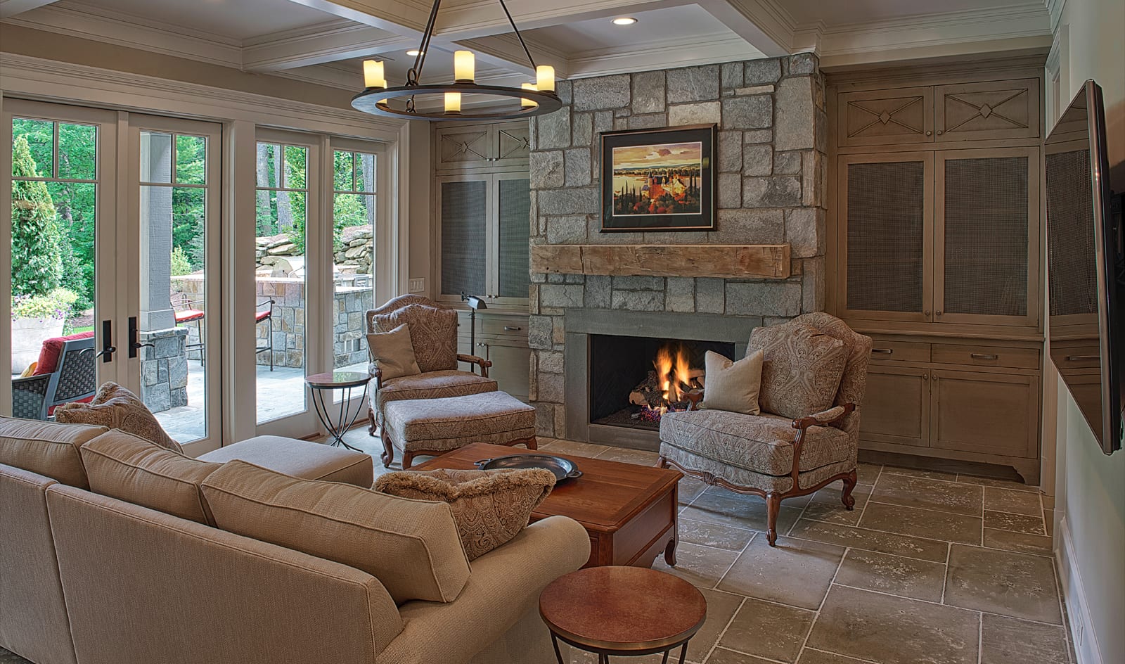 Walnut Cove Chateau Living Room