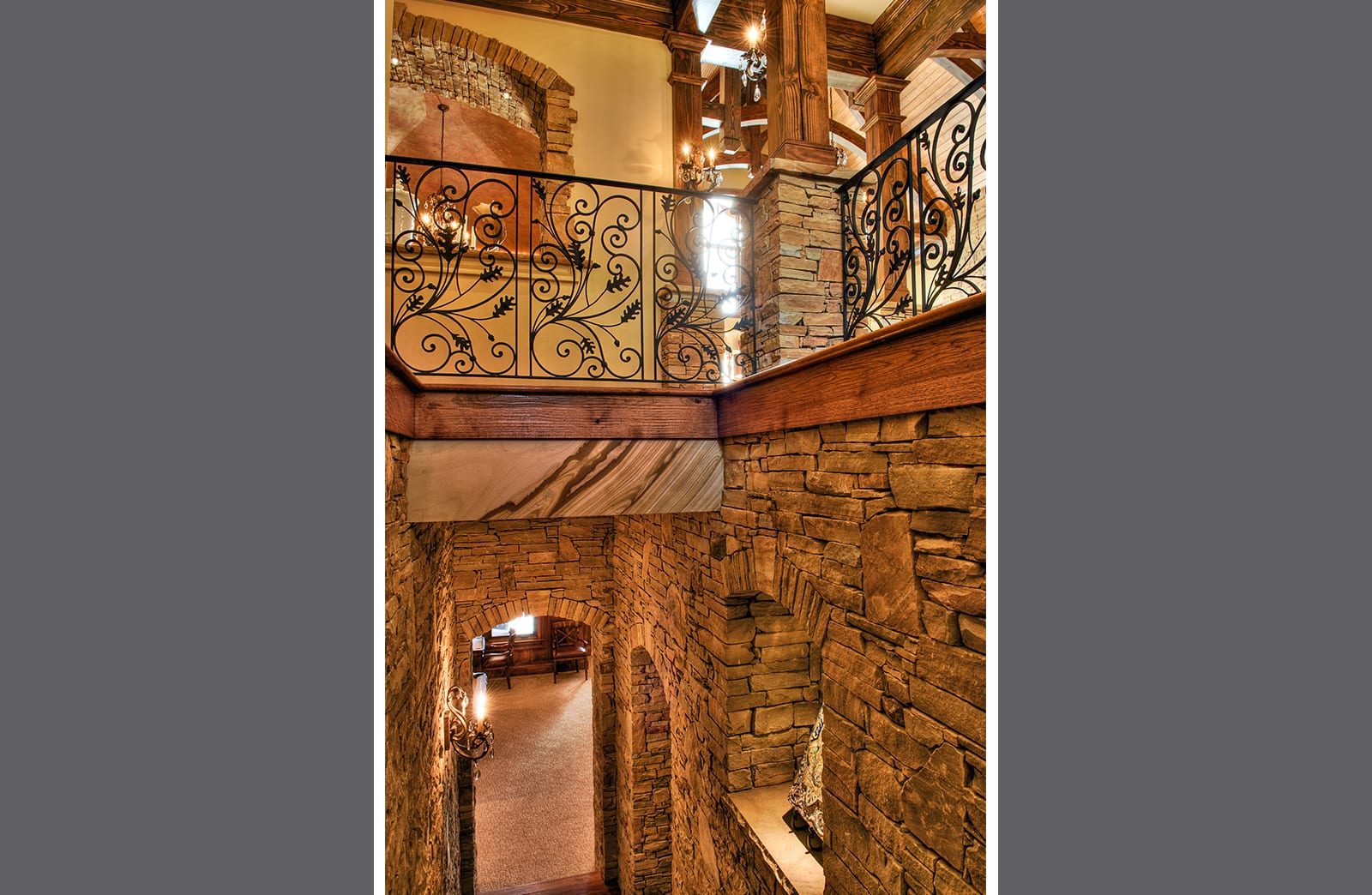 Lakeside Retreat Stairs