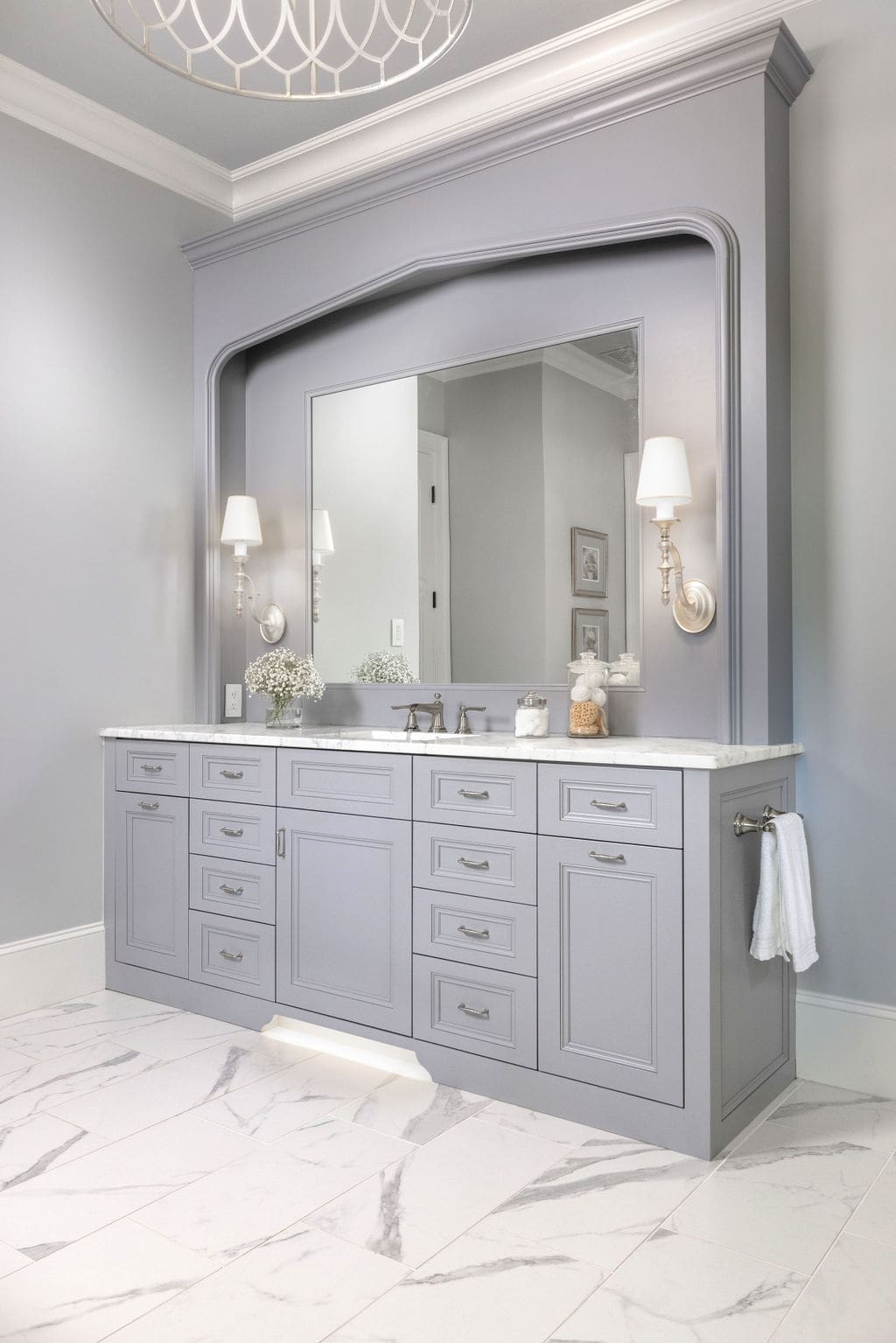 Castle on the Lake Master Bath Vanity