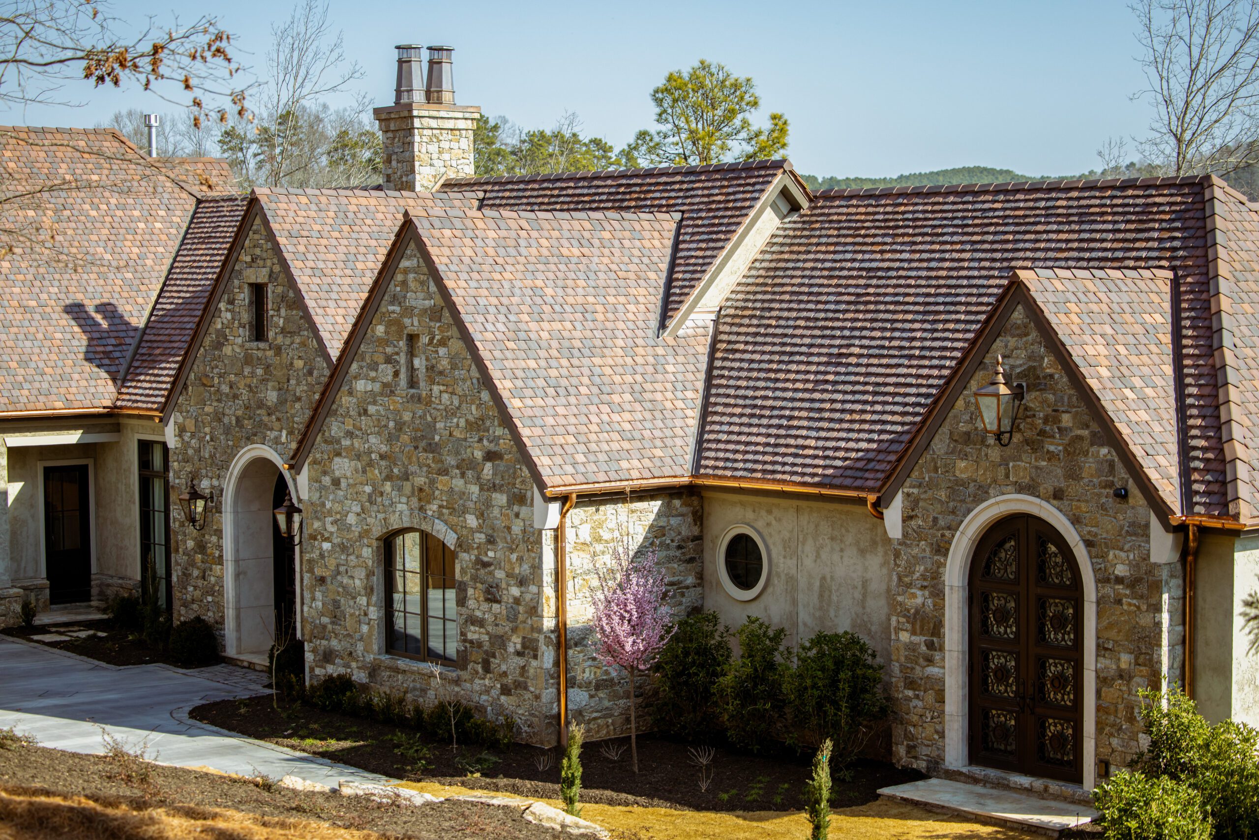 Custom Lake home at The Cliffs at Keowee Falls Exterior