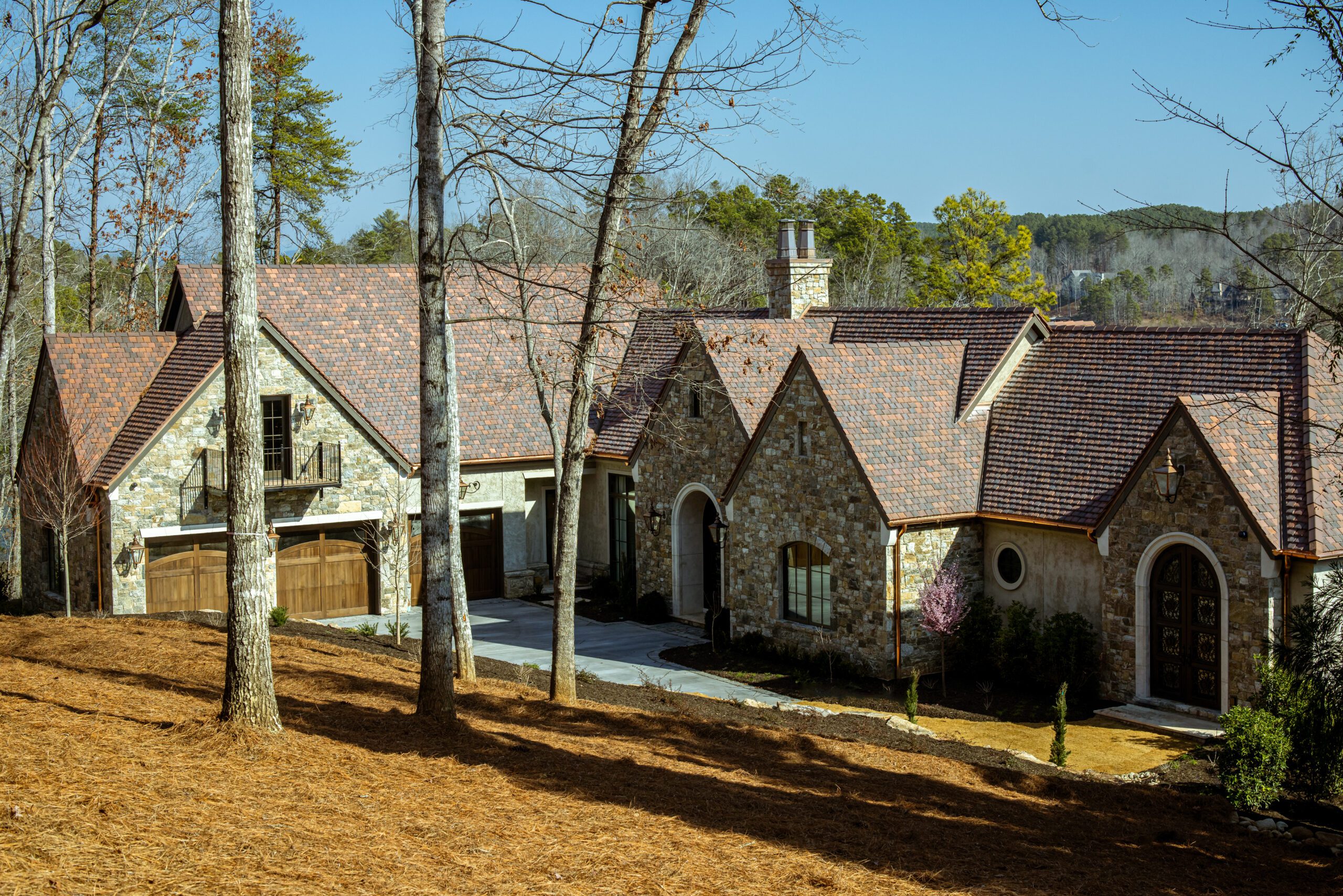 Custom Lake home at The Cliffs at Keowee Falls Exterior