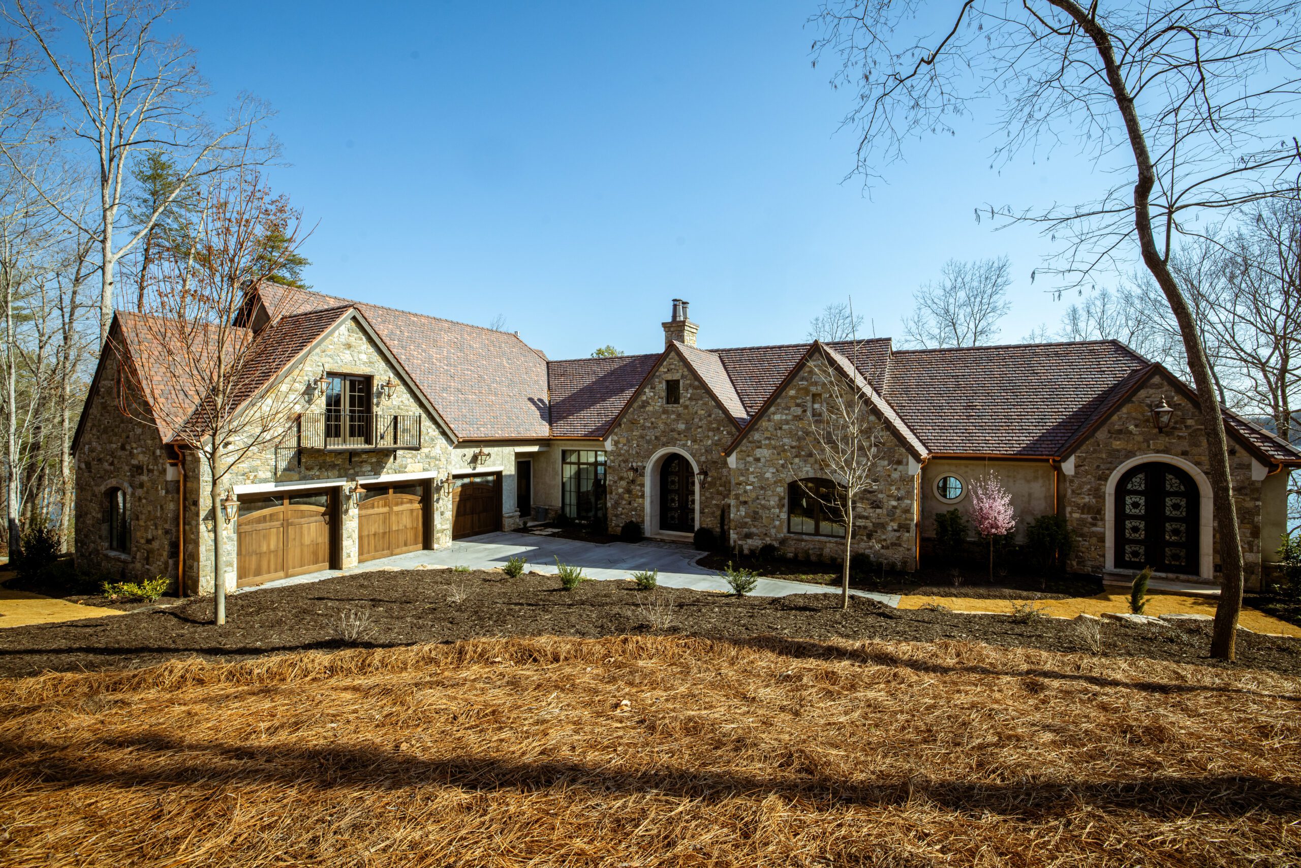 Custom Lake home at The Cliffs at Keowee Falls Exterior